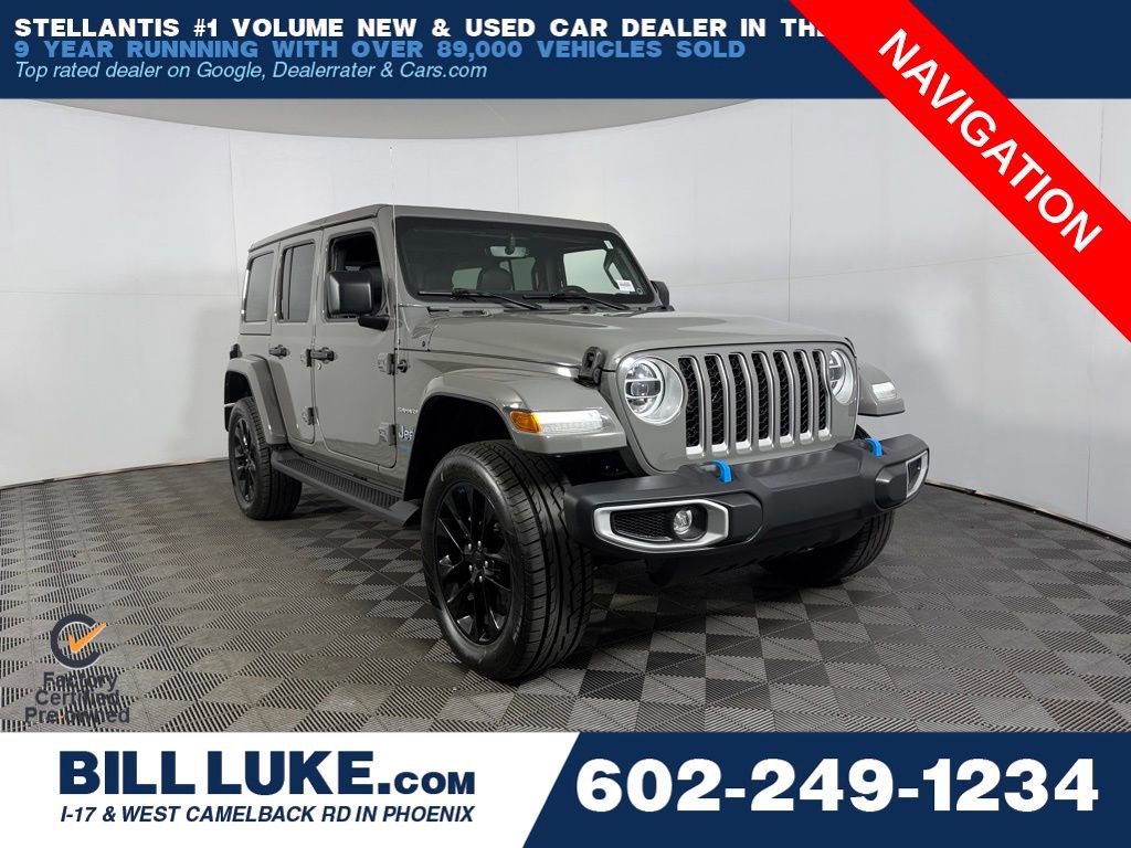 Used 2022 Jeep Wrangler Unlimited Sahara w/ Cold Weather Group image 1