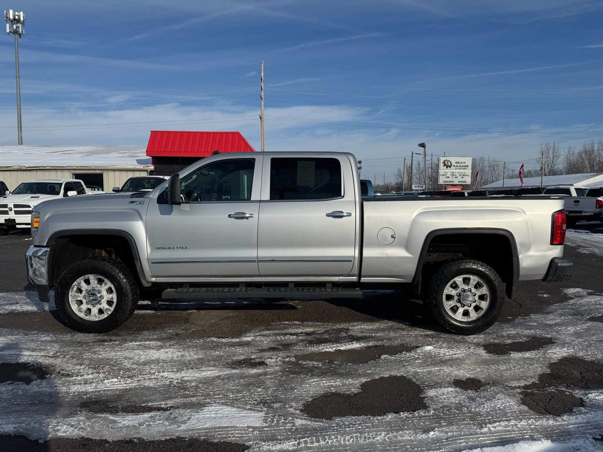 Used 2015 GMC Sierra 3500 SLT w/ Duramax Plus Package image 8