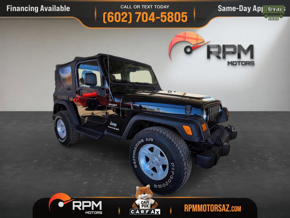 Used 2004 Jeep Wrangler Sport w/ 30" Tire & Wheel Group image 1