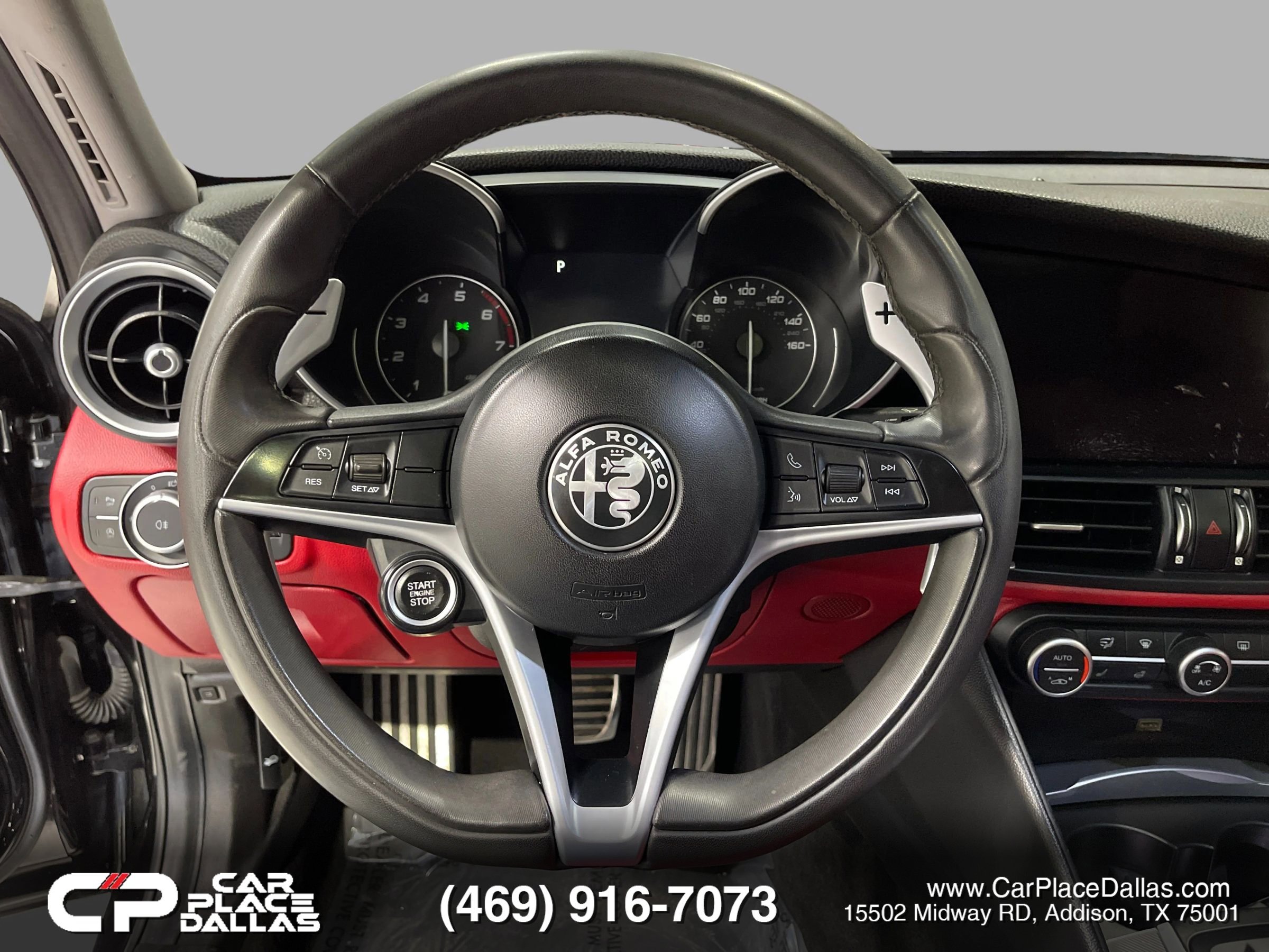 Used 2019 Alfa Romeo Giulia Ti Sport w/ Quick Order Package 22S Sport AWD/4WD image 27