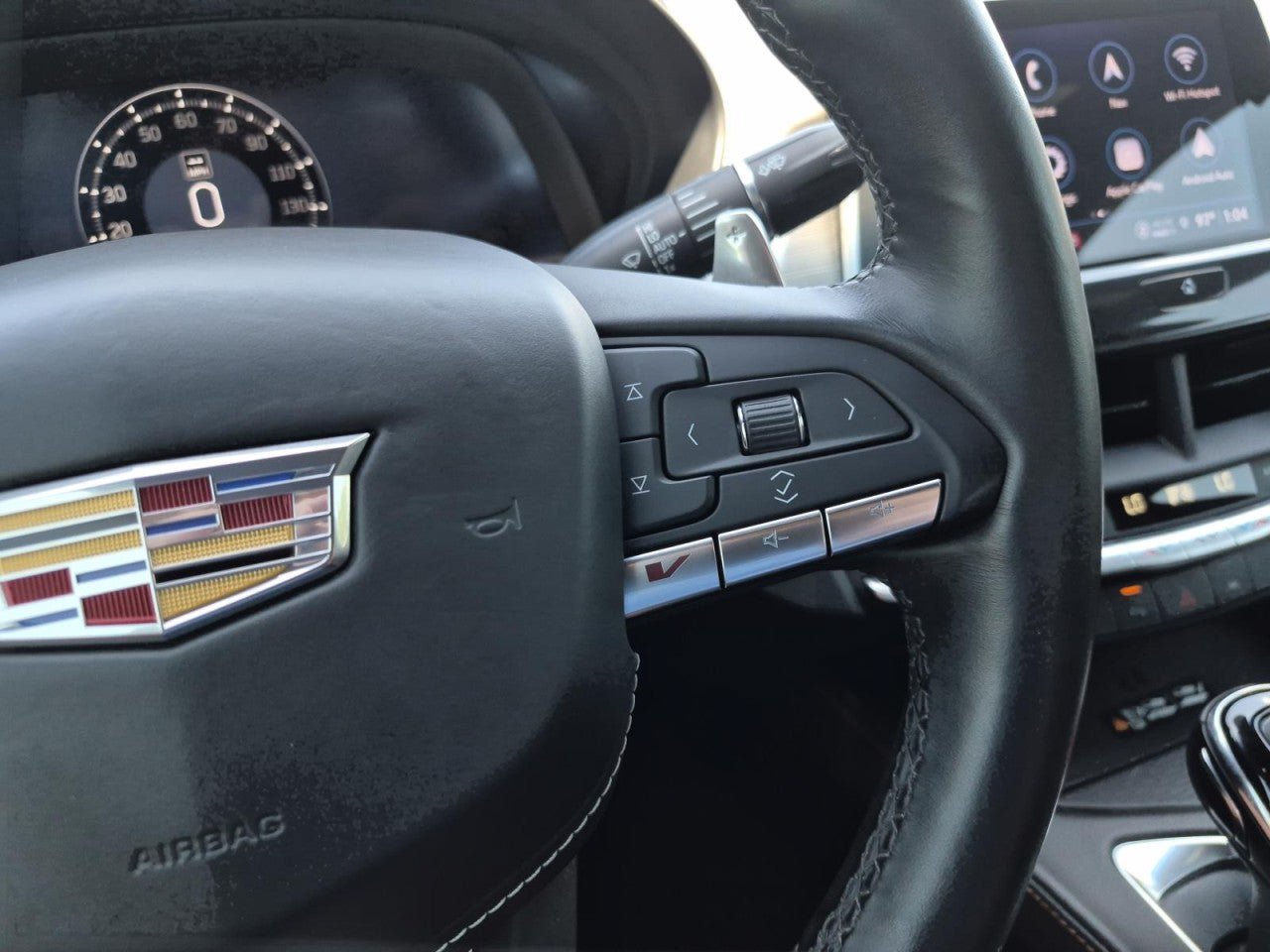Certified 2023 Cadillac CT4 V w/ Navigation Package RWD image 21
