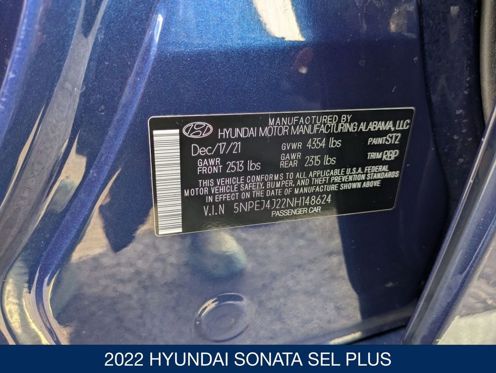 Used 2022 Hyundai Sonata SEL Plus image 41