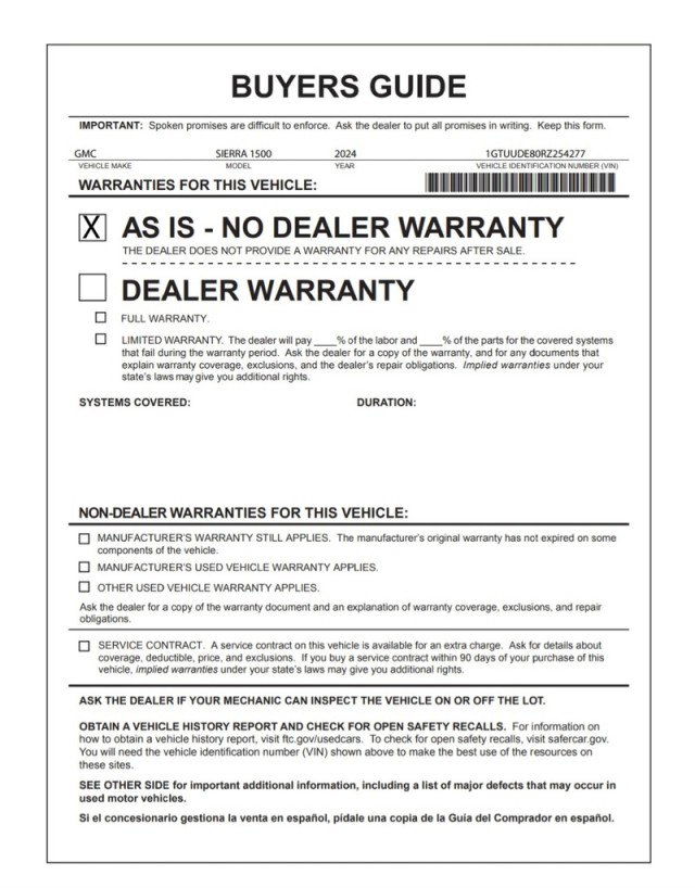 Used 2024 GMC Sierra 1500 SLT w/ SLT Premium Package image 30