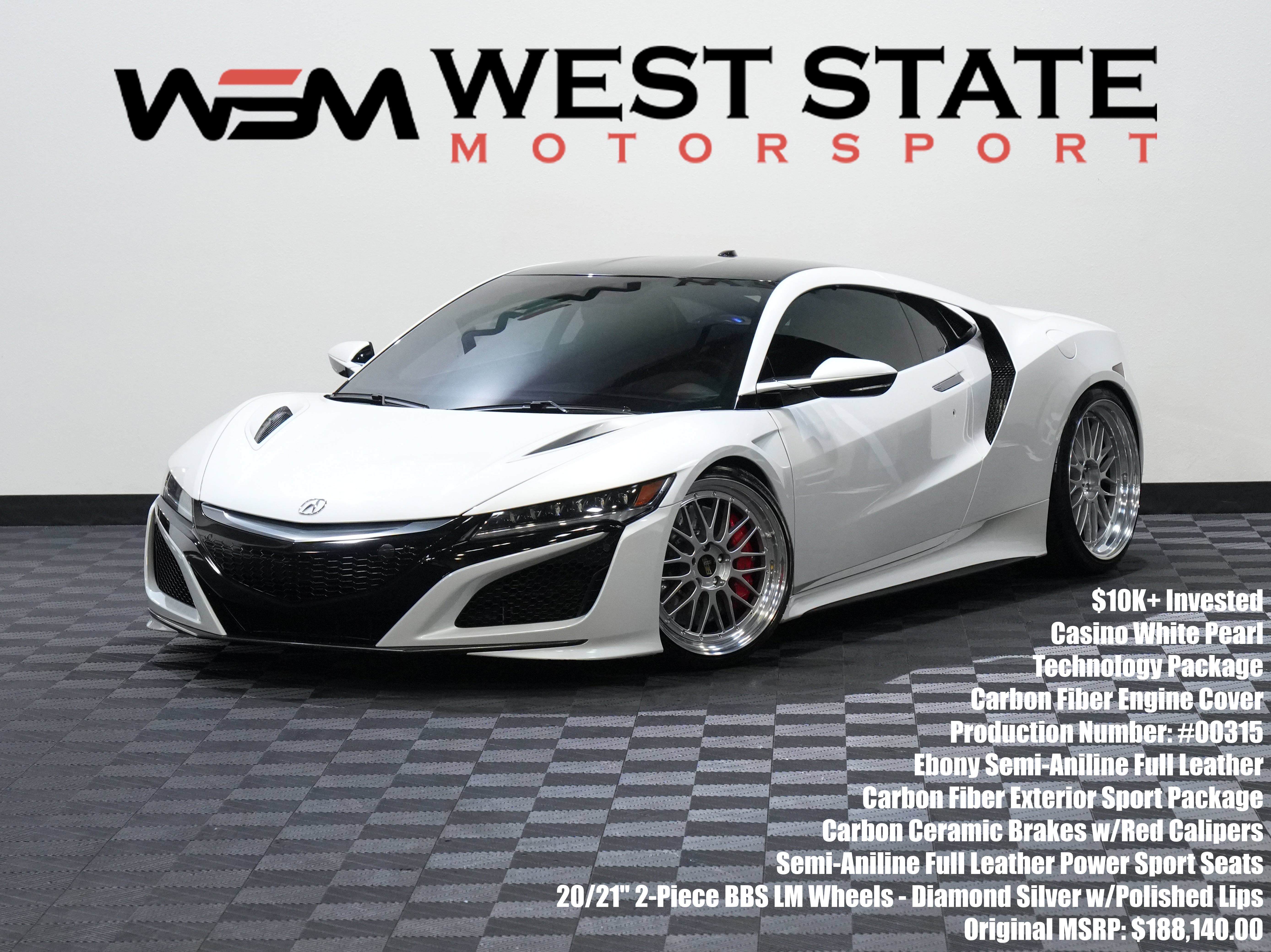Used 2017 Acura NSX
