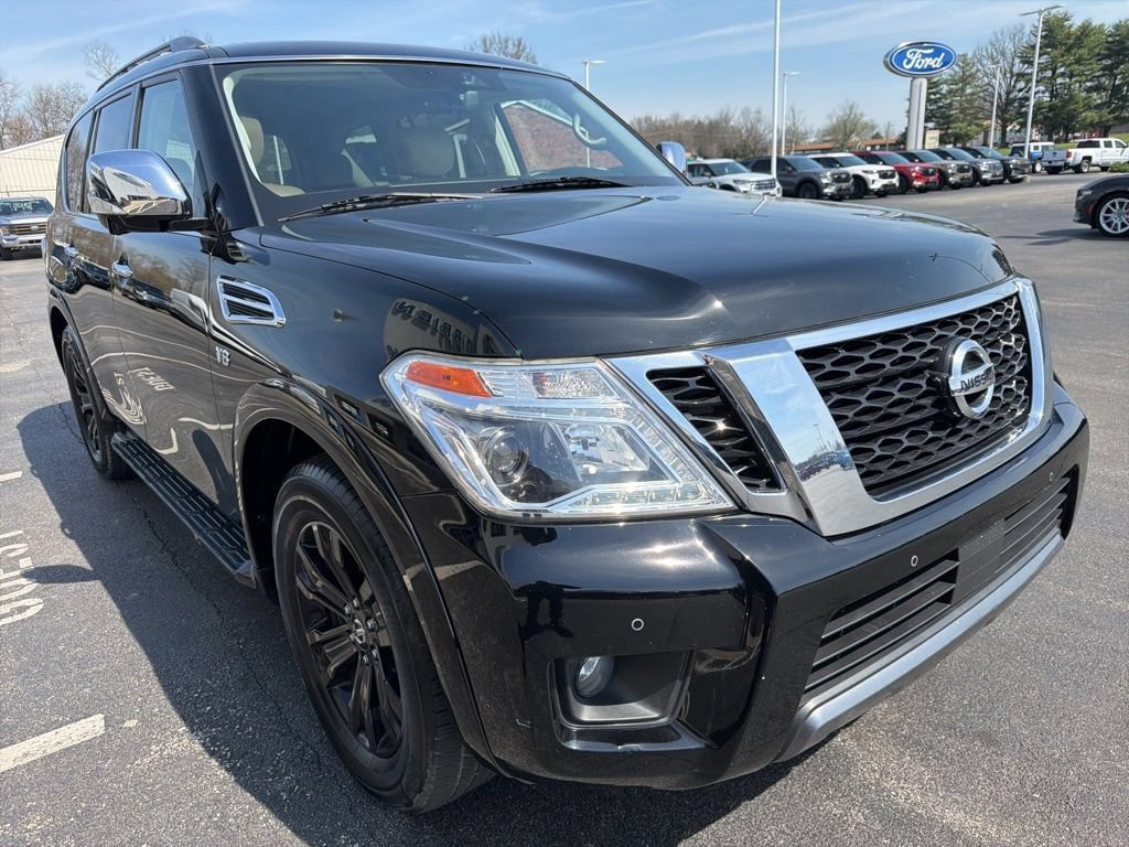 Used 2020 Nissan Armada Platinum w/ Captain's Chairs Package RWD image 6