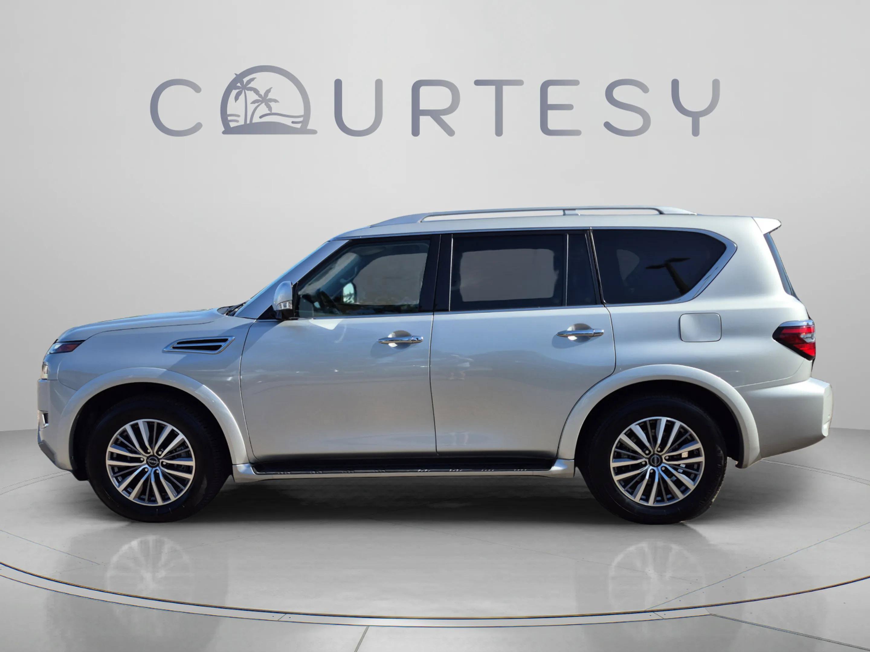 Certified 2024 Nissan Armada SL w/ Captain's Chairs Package RWD image 2