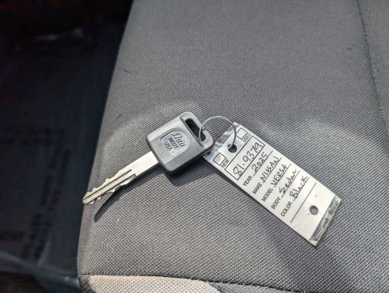 Used 2025 Nissan Versa S w/ Trunk Package image 24