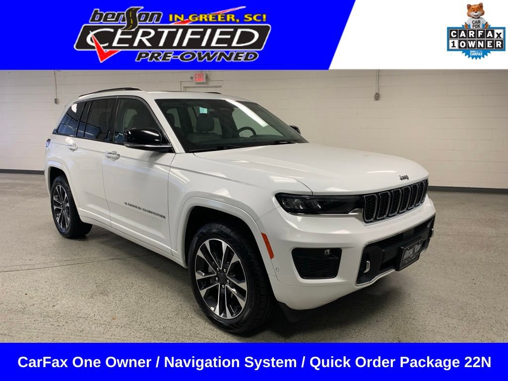 Certified 2022 Jeep Grand Cherokee Overland