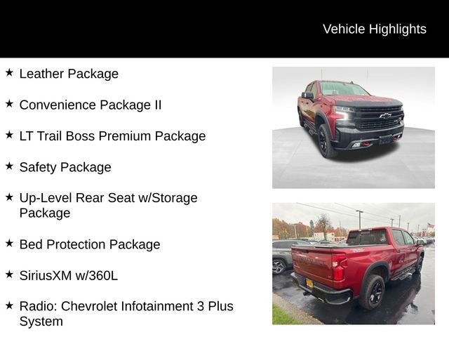 Used 2022 Chevrolet Silverado 1500 LT Trail Boss w/ LT Trail Boss Premium Package image 8