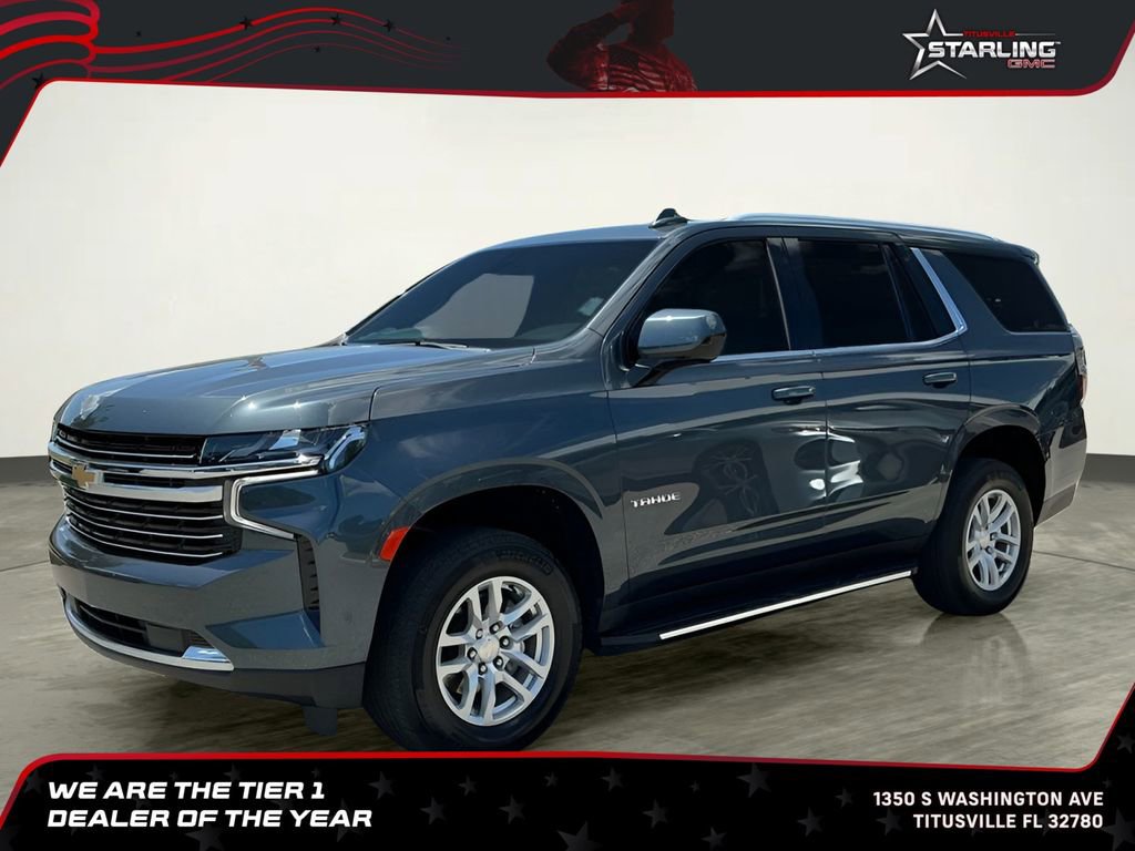 Used 2021 Chevrolet Tahoe LT RWD image 1