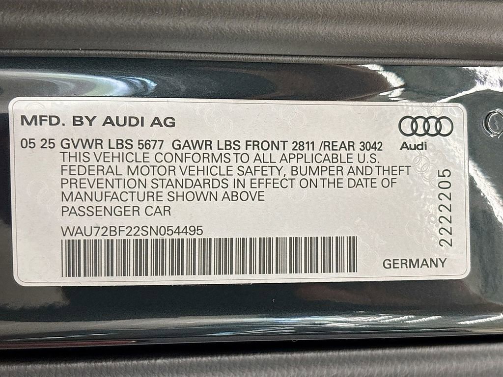 New 2025 Audi A6 Premium Plus image 20