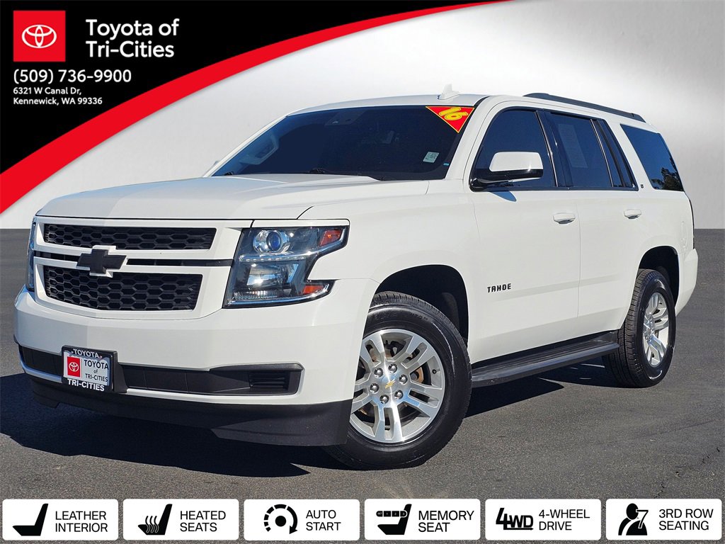 Used 2016 Chevrolet Tahoe LT w/ Max Trailering Package