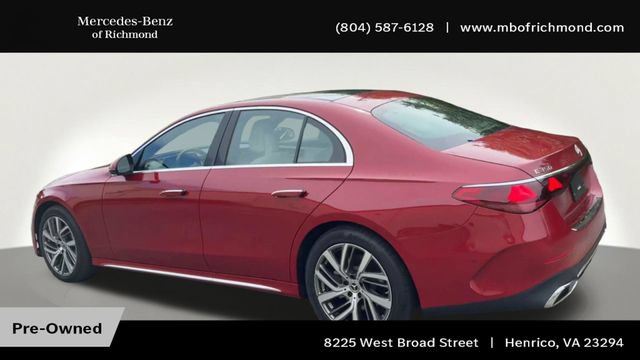Used 2025 Mercedes-Benz E 350 4MATIC Sedan image 8