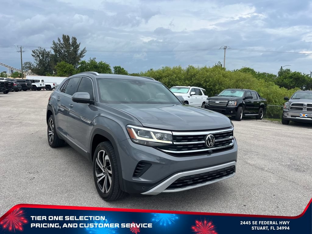 Used 2020 Volkswagen Atlas Cross Sport SEL Premium AWD/4WD image 3