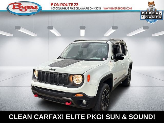 Used 2023 Jeep Renegade Trailhawk w/ Sun/Sound Group AWD/4WD image 1