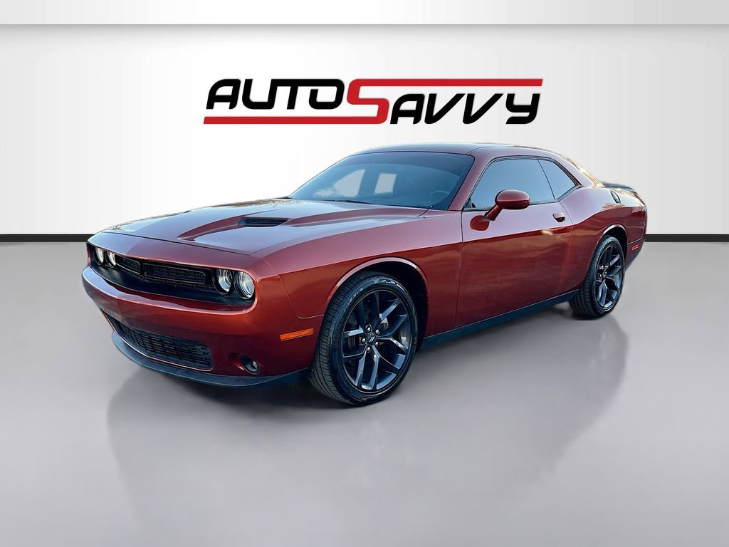 Used 2021 Dodge Challenger SXT w/ Blacktop Package RWD image 3