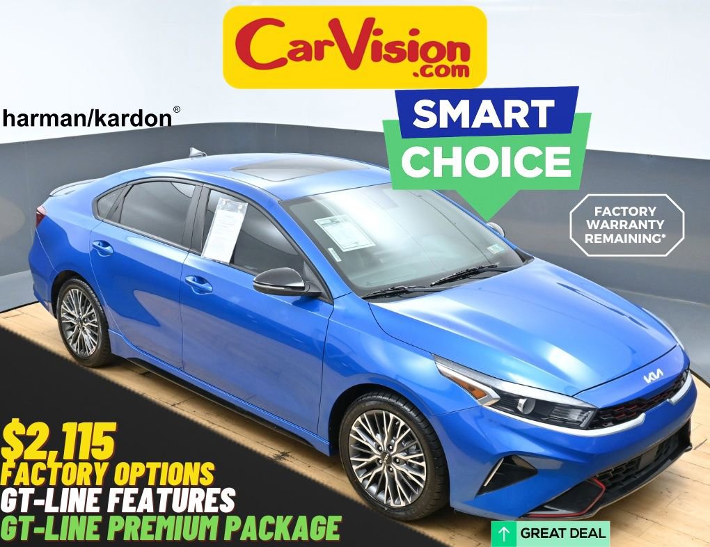 Used 2022 Kia Forte GT-Line w/ GT-Line Premium Package