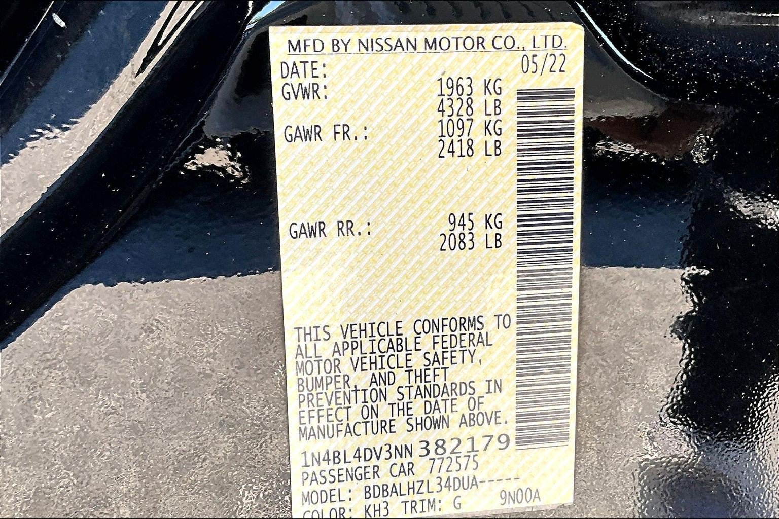 Used 2022 Nissan Altima 2.5 SV FWD image 19