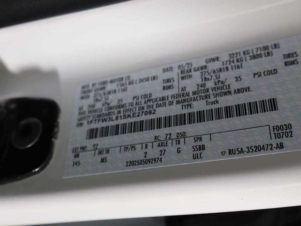 Used 2025 Ford F150 XLT w/ Equipment Group 301A Standard image 44