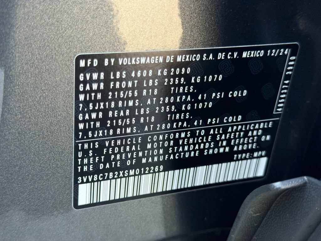 Used 2025 Volkswagen Taos S AWD/4WD image 26