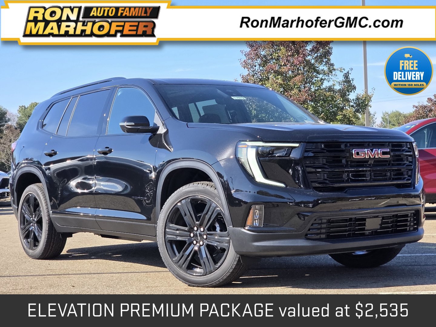 New 2027 GMC Acadia Elevation w/ Elevation Premium Package AWD/4WD 360° Tour