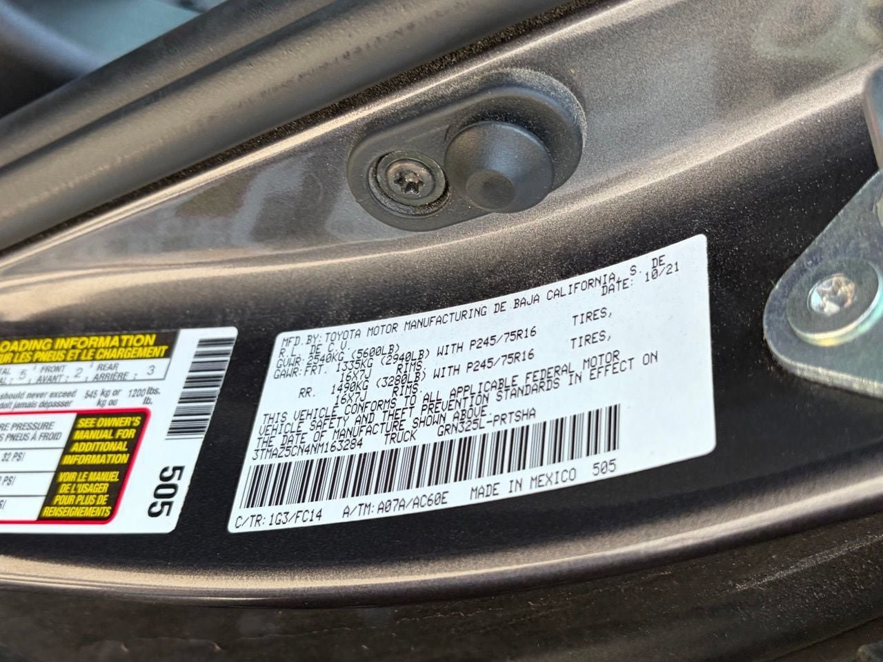 Used 2022 Toyota Tacoma SR5 RWD image 14