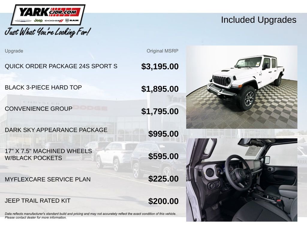 New 2026 Jeep Gladiator Sport AWD/4WD image 3