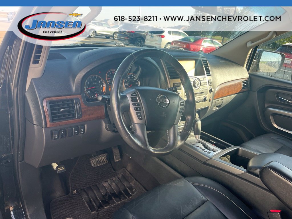 Used 2015 Nissan Armada Platinum w/ 2nd Row Captain Seat Package AWD/4WD image 11