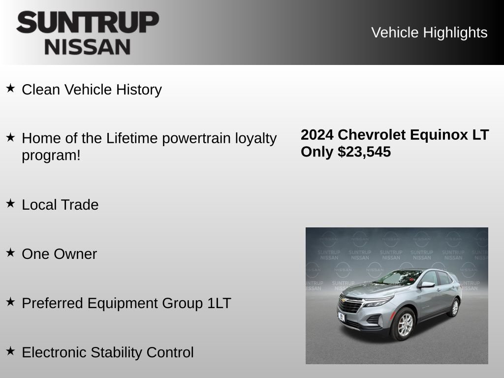 Used 2024 Chevrolet Equinox LT FWD image 8