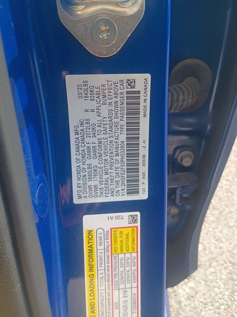 Used 2023 Honda Civic Sport image 7