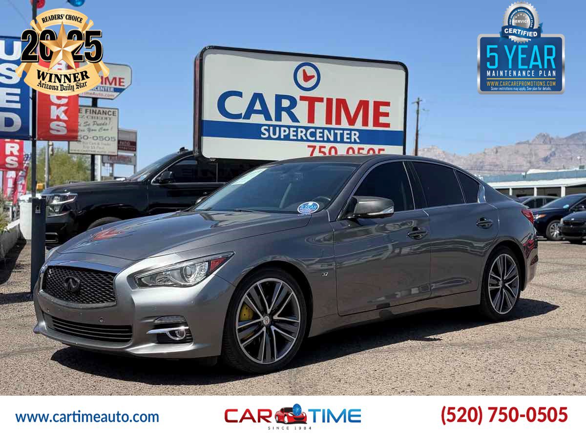 Used 2015 INFINITI Q50 Premium w/ Technology Package RWD image 1