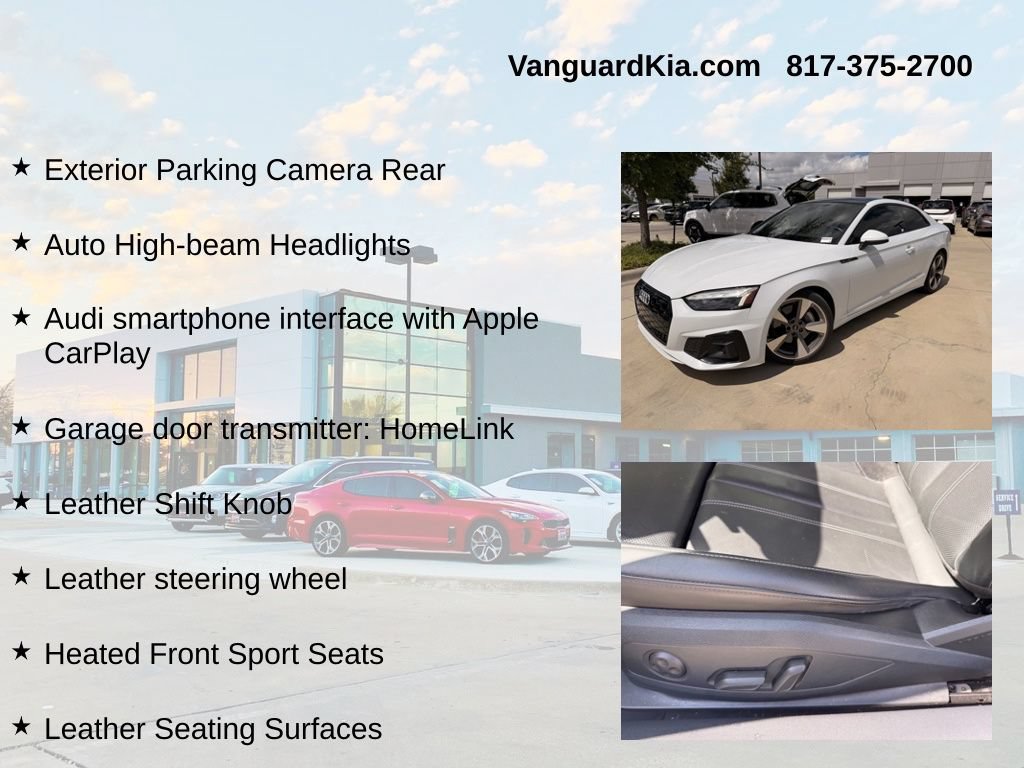 Used 2021 Audi A5 2.0T Premium Plus w/ Premium Plus AWD/4WD image 12