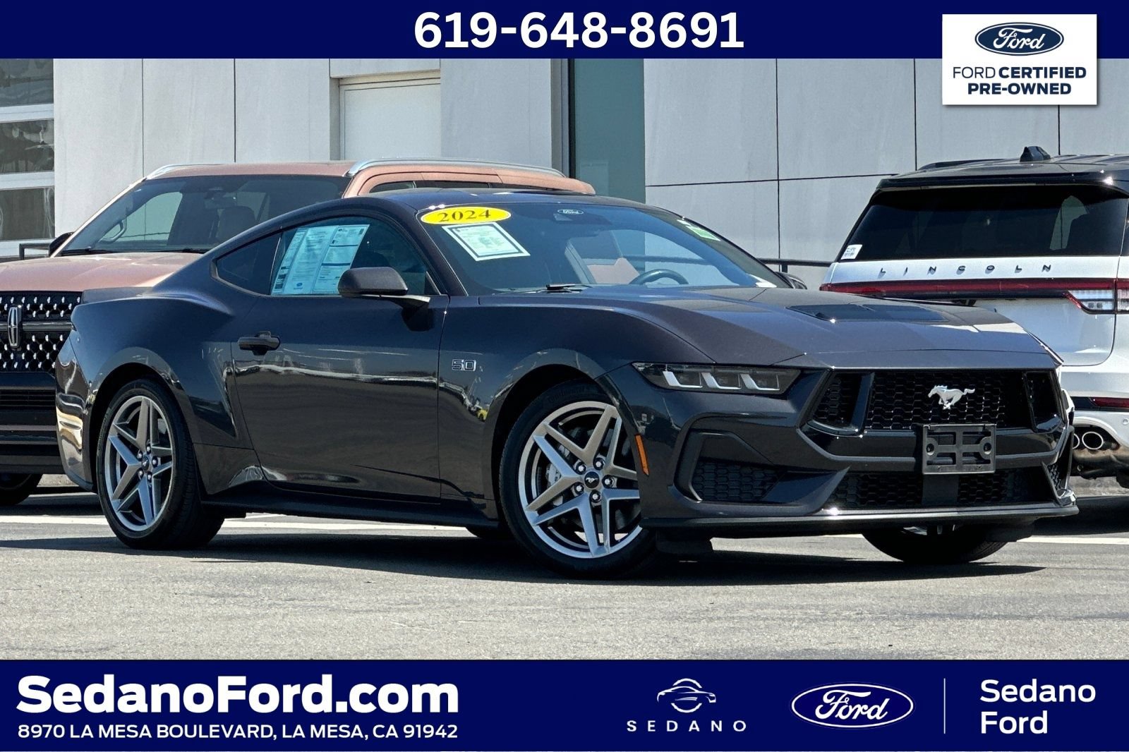 Certified 2024 Ford Mustang GT RWD image 1