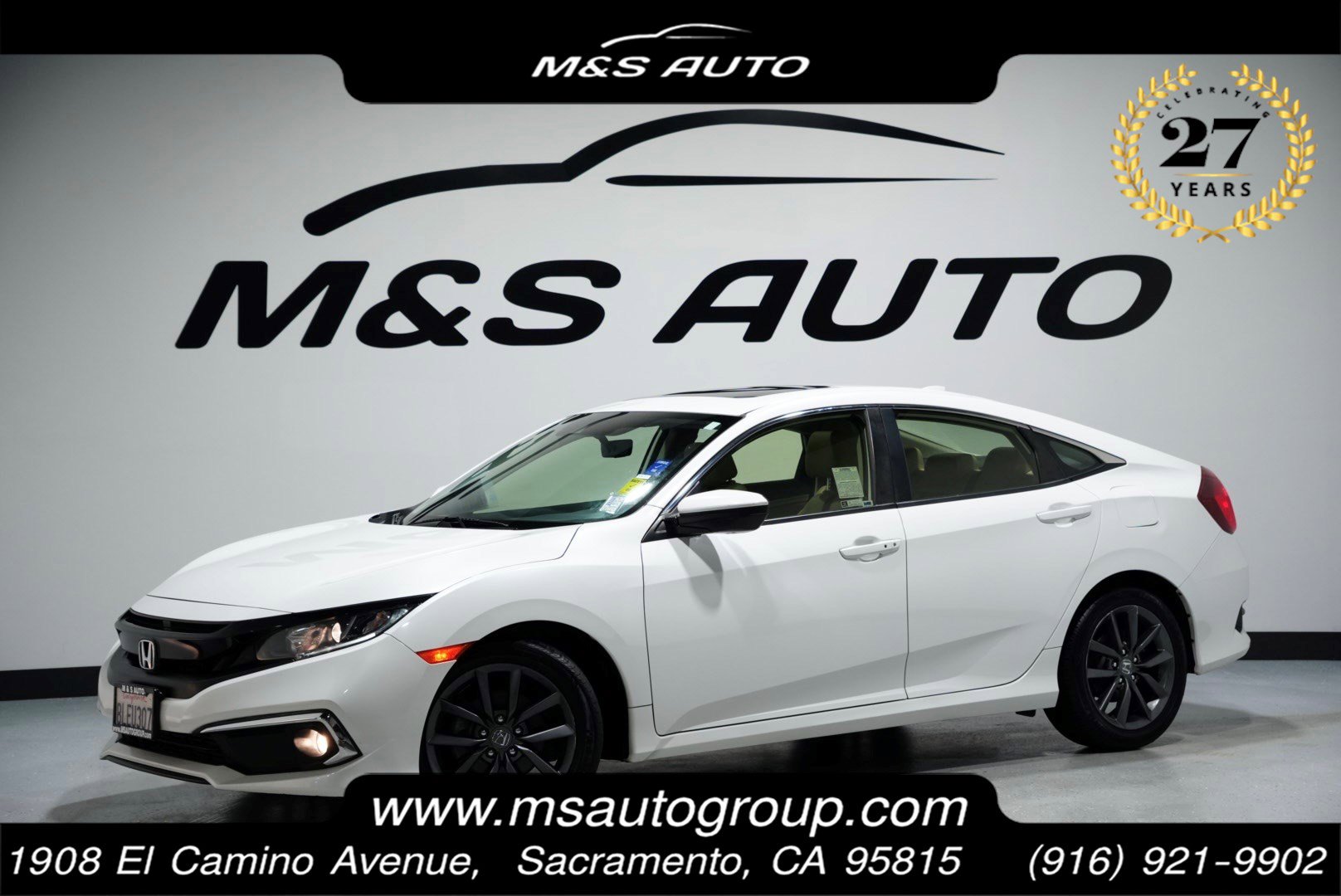 Used 2019 Honda Civic EX-L