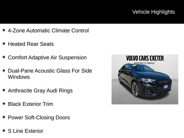 Used 2025 Audi Q8 Premium Plus w/ Premium Plus Package AWD/4WD image 7