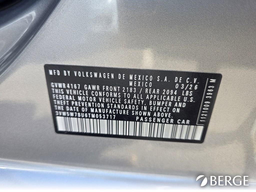 New 2026 Volkswagen Jetta S FWD image 26