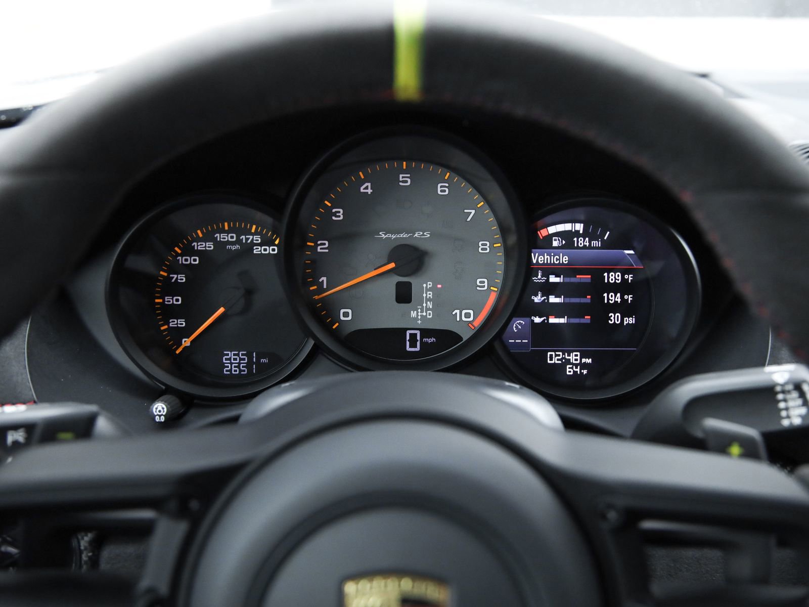 Certified 2024 Porsche 718 Boxster Spyder RS RWD image 14