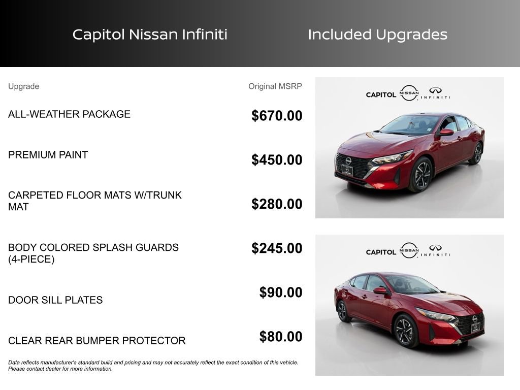 Certified 2025 Nissan Sentra SV w/ All-Weather Package image 9
