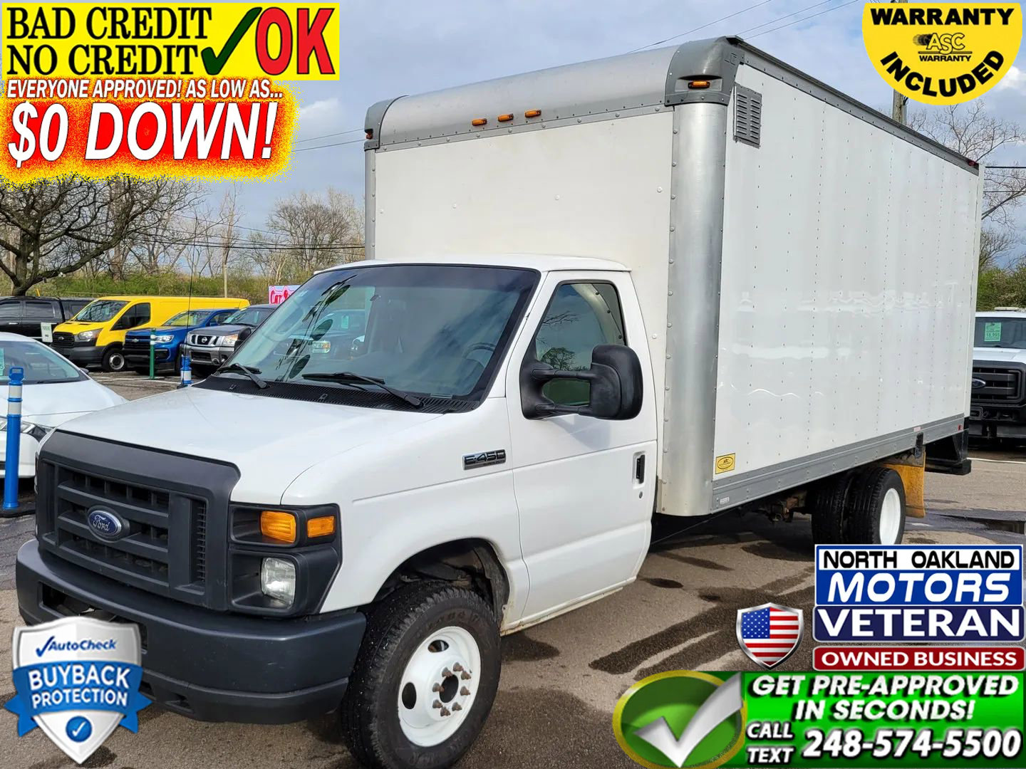 Used 2017 Ford E-450 and Econoline 450 Super Duty w/ Power Windows & Locks Group