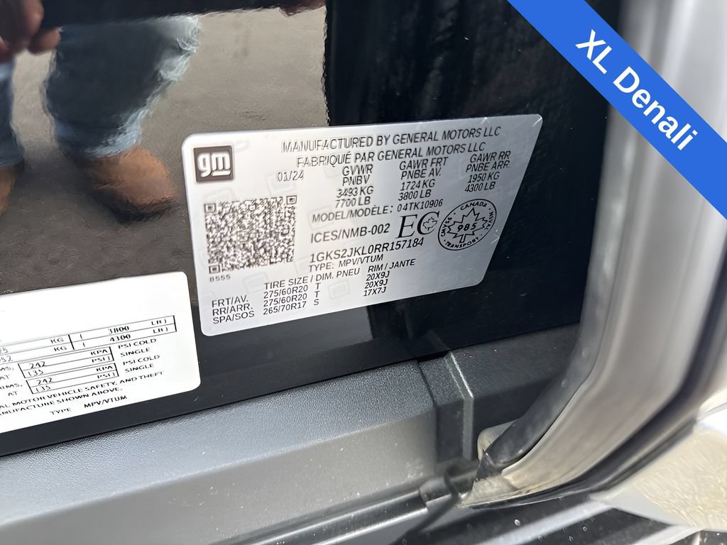 Used 2024 GMC Yukon XL Denali w/ Max Trailering Package AWD/4WD image 36