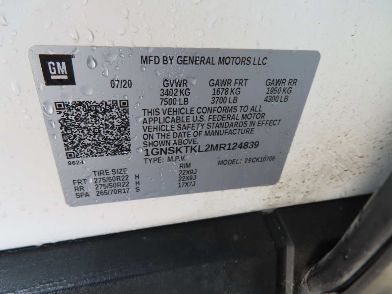 Used 2021 Chevrolet Tahoe High Country w/ Premium Package image 24