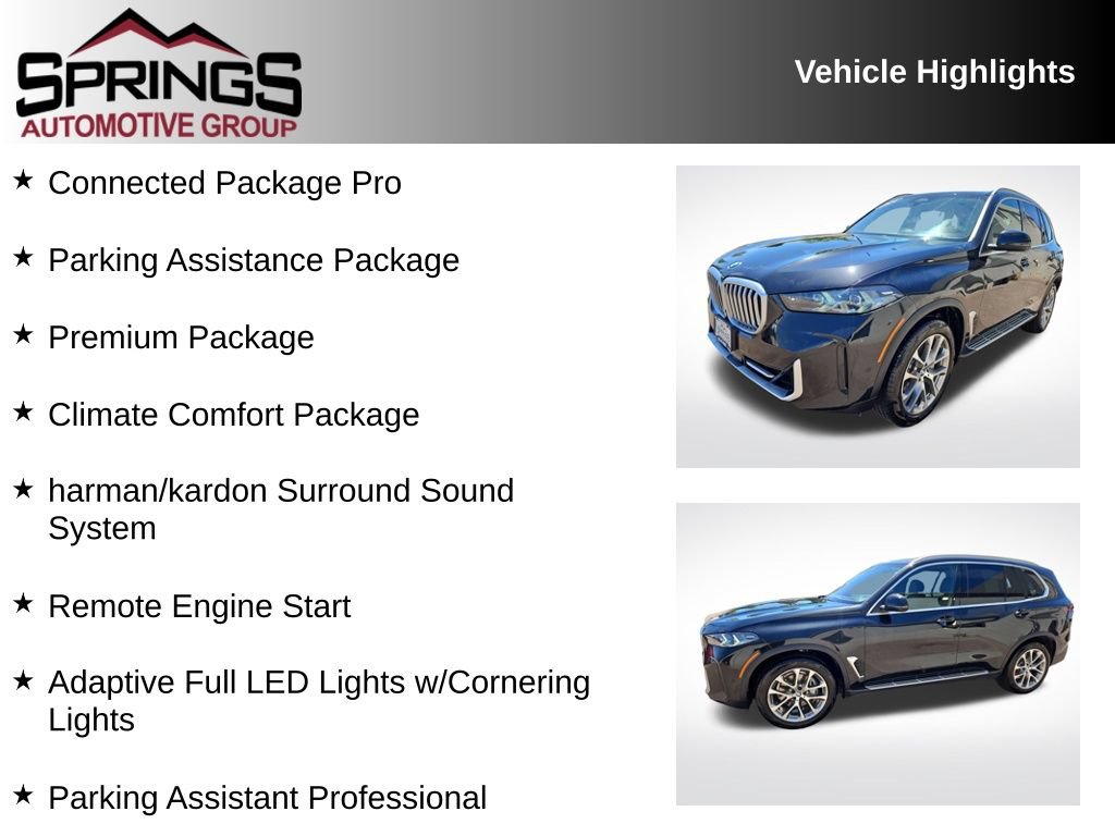 Used 2024 BMW X5 xDrive40i AWD/4WD image 2