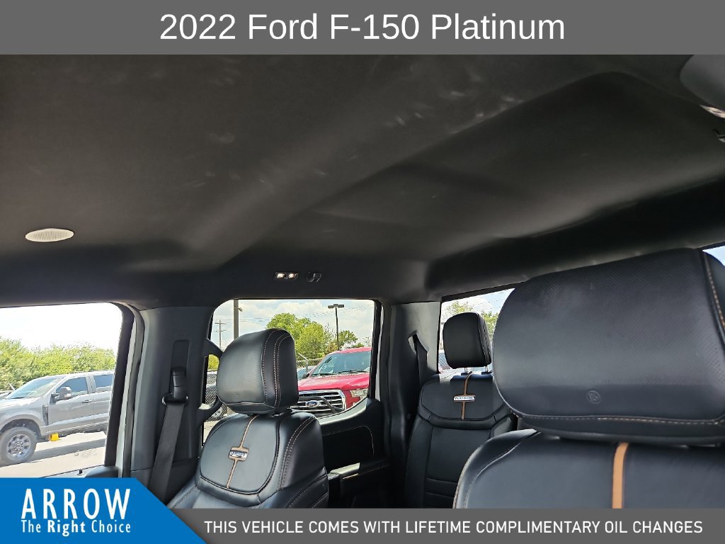 Used 2022 Ford F150 Platinum w/ Equipment Group 701A High AWD/4WD image 22