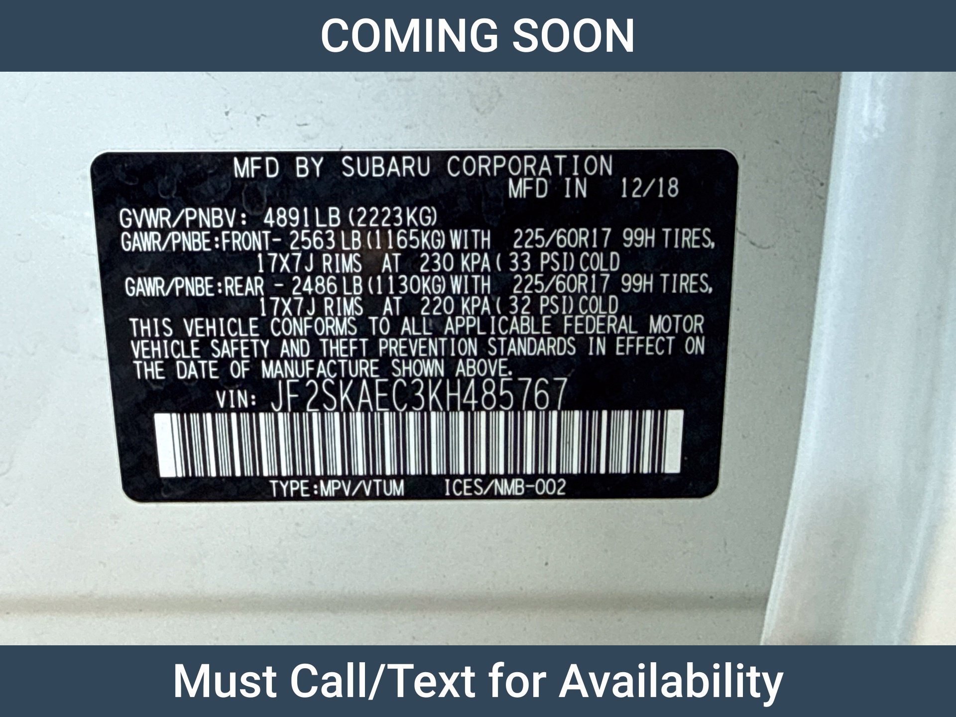 Used 2019 Subaru Forester Premium w/ All-Weather Package AWD/4WD image 14
