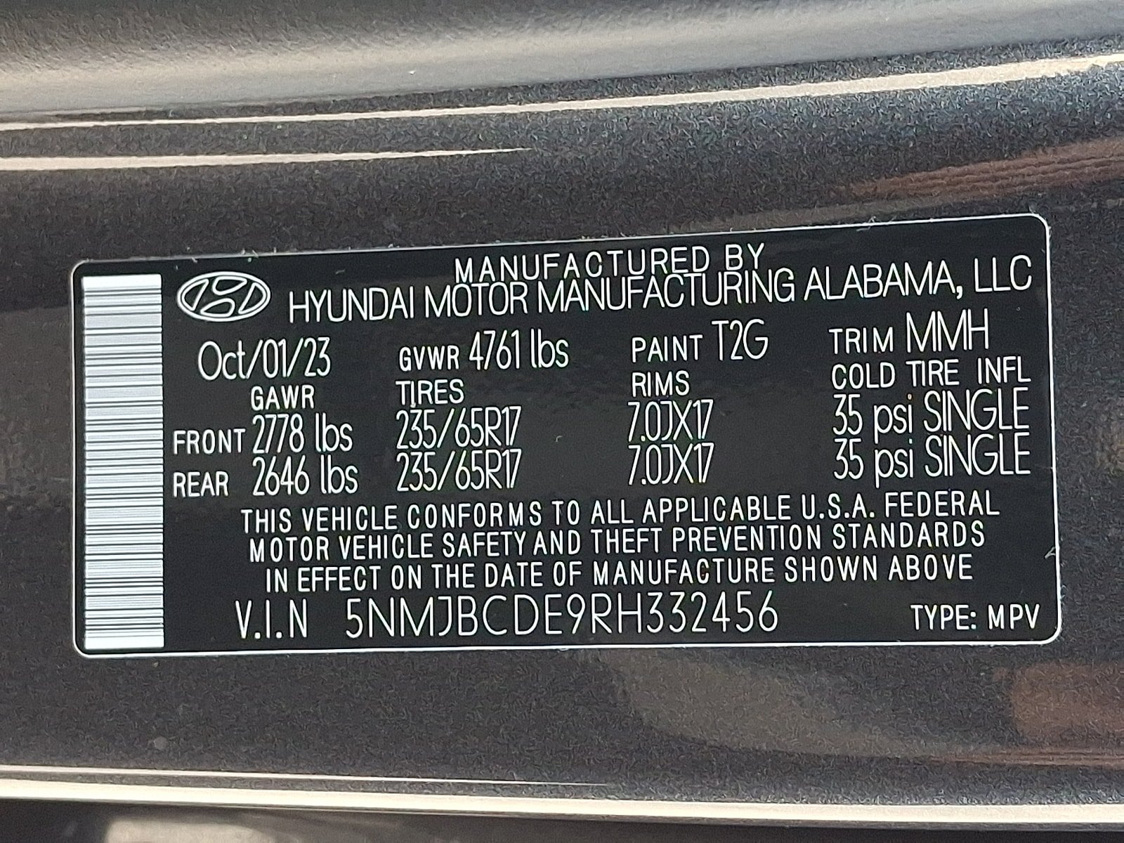 Certified 2024 Hyundai Tucson SEL AWD/4WD image 28
