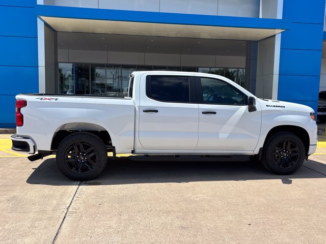 New 2026 Chevrolet Silverado 1500 Custom w/ Turbomax Blackout Package AWD/4WD image 2