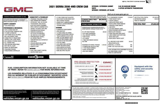 Used 2021 GMC Sierra 2500 SLT w/ SLT Convenience Package image 28