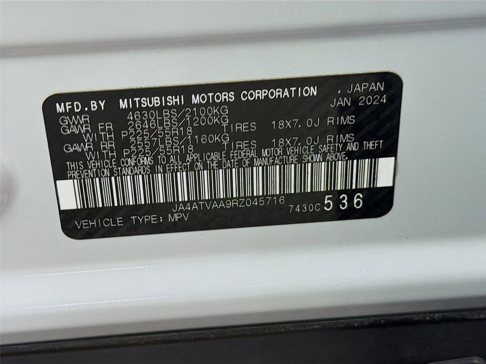 Used 2024 Mitsubishi Eclipse Cross Ralliart AWD/4WD image 31