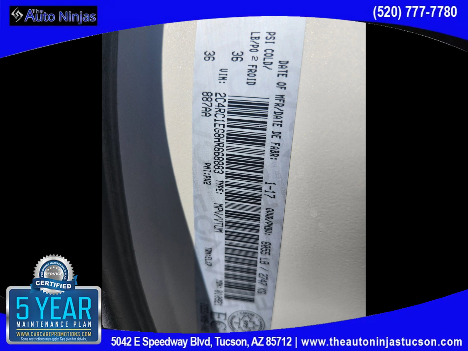 Used 2017 Chrysler Pacifica Touring-L Plus w/ Advanced Safetytec Group image 30