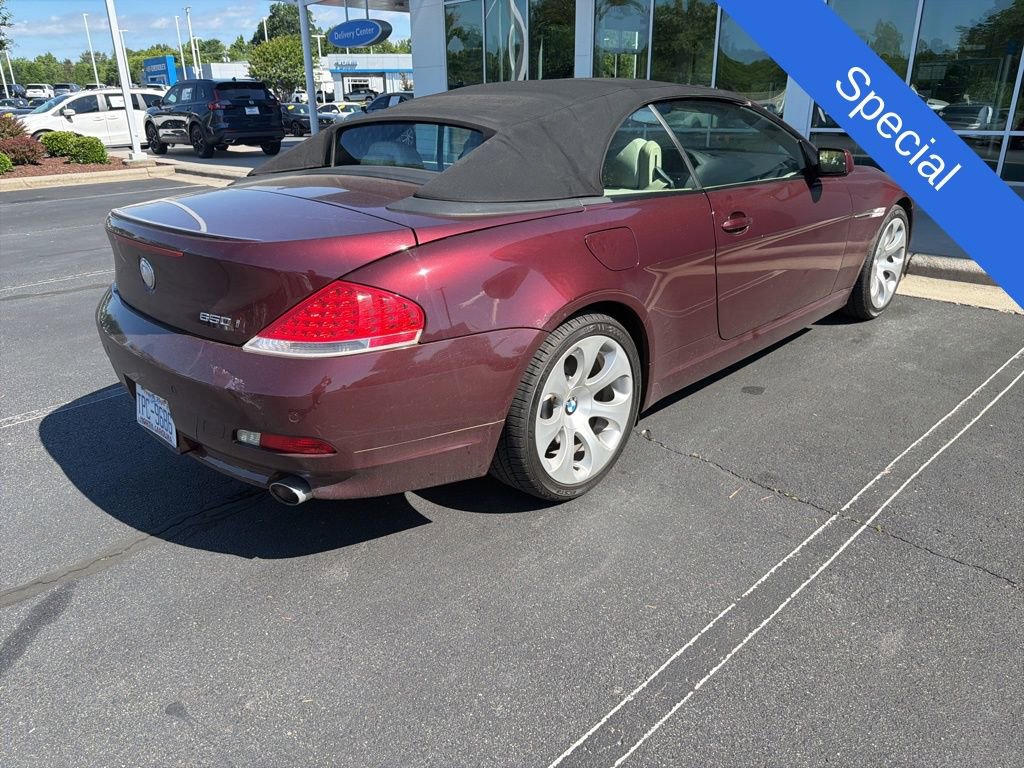 Used 2006 BMW 650i Convertible RWD image 3
